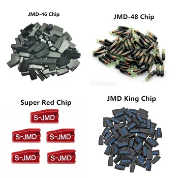 10 шт./лот JMD46 ID46 / JMD48 ID48 Super Red Chip JMD King Blue Chip Автомобильные ключи для удобного программатора ключей для ребенка / электронного ребенка