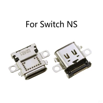 10 шт./лот для разъема питания консоли Switch Lite Разъем зарядного устройства Type-C для NS Switch OLED USB Charging Port