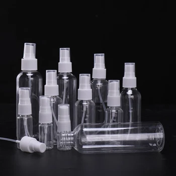  1x прозрачные пустые бутылки с распылителем пластиковый многоразовый контейнер пустые контейнеры