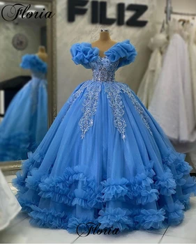 2 Дизайны Синие вечерние платья с аппликациями Жемчуг Платья для вечеринок Халаты для вечеринок Элегантные платья знаменитостей 2023