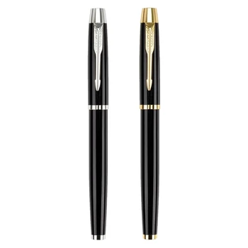 2022 Новая металлическая ручка для подписи, бизнес-подарочная ручка, металлическая гелевая ручка