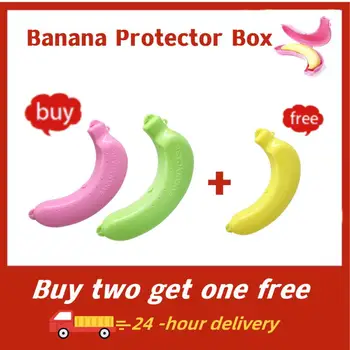 2023 Пластиковый банан Протектор Контейнер Держатель Чехол Еда Обед Фрукты Хранение Коробка Для OutdoorTravel Home Милый Банановый Чехол