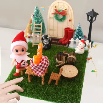 28 шт. Рождественские миниатюрные украшения для архитектурных проектов DIY