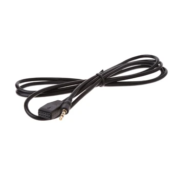 3,5 мм Автомобильный входной кабель AUX Штекерный разъем Музыкальный адаптер для Iphone E46