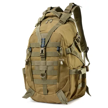 40L Армейский тактический рюкзак для скалолазания Пешие прогулки На открытом воздухе Светоотражающая сумка через плечо Рюкзак для кемпинга Мужская военная сумка Дорожные сумки