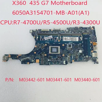 435 G7 Материнская плата 6050A3154701 M03442-601 M03441-601 M03440-601 Для ProBook x360 435 G7 Процессор: R7-4700U / R5-4500U / R3-4300U UMA DDR4