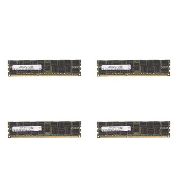 4X DDR3 16 ГБ 1600 МГц RECC Ram PC3-12800 Память 240Pin 2RX4 1.35V REG ECC RAM Память для материнской платы X79 X58