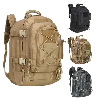 60L Военный тактический рюкзак Army Molle Assault Rucksack 3P Outdoor Travel Походные рюкзаки Кемпинг Охота Альпинистские сумки