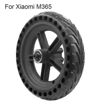 8,5-дюймовое заднее колесо для Xiaomi Mijia M365 + Шина + 110 мм Дисковый тормоз Электрический скутер Задняя шина Антипрокол 8 1/2x2 Soild Tires