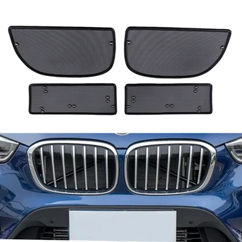 ABS + нержавеющая сталь для BMW X1 F48 2016-2020 Аксессуары Автомобильная сетка для защиты от насекомых Сетка Передняя решетка радиатора Сетка Отделка автомобиля Стайлинг