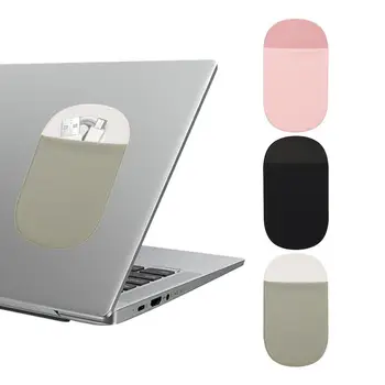 Adhesive Back Storage Bag For I-Pad Laptop Многоразовый кабель для перемещения / мышь / чехол Powerbank для ноутбука Планшет Беспроводные мыши