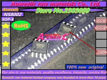 Aoweziic 100% новый оригинальный чип усилителя мощности звука NS8002 8002 SOP-8