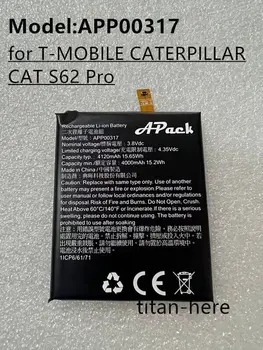 APP00317 Новый аккумулятор для T-MOBILE CATERPILLAR CAT S62 Pro 4120 мАч