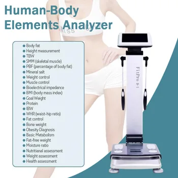 Body Sculpting Gomecy GS6.5C Анализ состава тела человека и тела Анализ анализа жира в организме Тестовая машина для сканирования