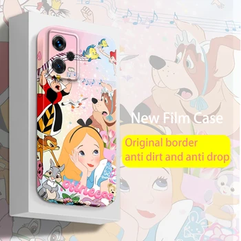 Disney Алиса в стране чудес для Xiaomi MI 13 12 12S 11 Ultra 10 S T Pro 9 Lite Redmi Note 12 11T Pro 10 Feilin Чехол для телефона