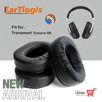 EarTlogis Сменные амбушюры для Tronsmart Encore S6 S-6 Детали гарнитуры Крышка наушника Подушка Подушка