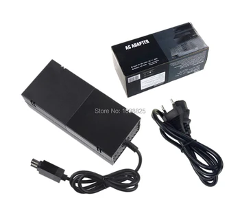 EU Вилка США для блока питания Xbox One, адаптер переменного тока, шнур зарядного устройства для Xbox One 100-240 В, черный