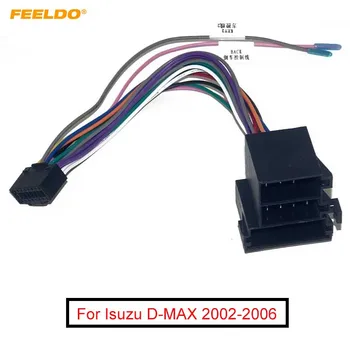 FEELDO Автомобильный 16-контактный аудио жгут проводов для ISUZU D-MAX 16-контактный адаптер для стереоустановки