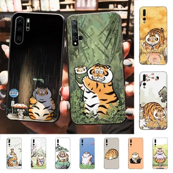 Fierce Tiger Чехол для телефона Huawei P 8 9 10 20 30 40 50 Pro Lite Psmart Honor 10 lite 70 Mate 20lite