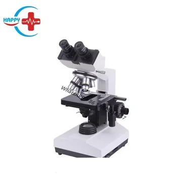 HC-B078 Медицинский лабораторный бинокулярный микроскоп Биологический микроскоп 4X 10X 40X базовый микроскоп