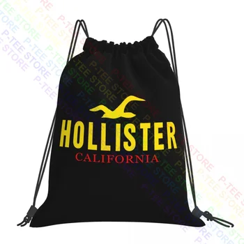 Holister California Logo Кулиска Сумки Спортивная сумка Дорожный рюкзак Персонализированный большой емкости