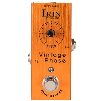 IRIN IN-10 Гитарные эффекторы Педаль воссоздает классические звуки фейзера 70-х годов для эффекта электрогитары Винтажный фазовый эффект