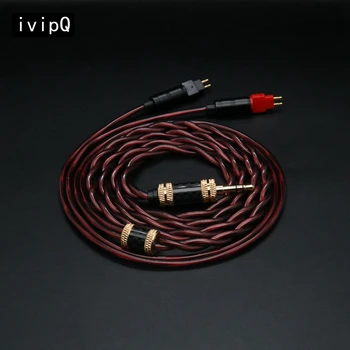 ivipQ Flame Bird LITZ Погруженный в масло графен палладиевый кабель для наушников для HIFIMAN ANANDA HD560 HD650 HD700 HD800