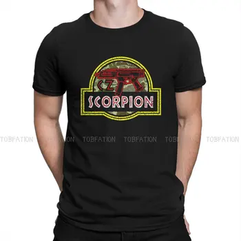Jurassic CZ Scorpion США Пистолет Значок Динозавр Специальный TShirt CZ США Повседневная футболка Новейшие вещи для мужчин и женщин