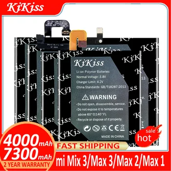KiKiss Аккумулятор BM3K BM51 BM50 BM49 для аккумуляторов Xiaomi mi Mix 3 / Mix3 / Max 3 / Max3 / Max 2 / Max2 / Max 1 / Max1 Batterij + Track NO