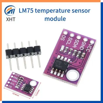 LM75 LM75A Датчик температуры Высокоскоростной интерфейс I2C Высокоточный модуль платы разработки для Arduino