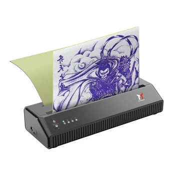 MHT-P8008 Bluetoothпортативный тату-принтер машина для переноса трафаретов татуировок bluetooth трафаретный принтер