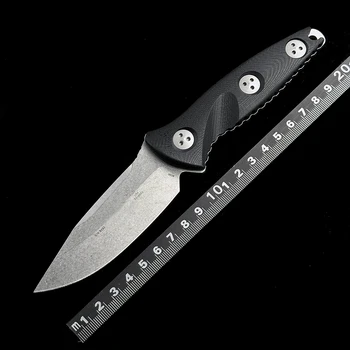 MT 113M-10 Socom Alpha Mini Нож с фиксированным лезвием Stonewash Clip Point G10 Ручки Kydex Sheath На открытом воздухе Кемпинг Охотничьи ножи