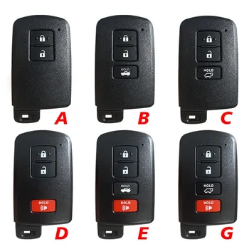 NHkey Подходит для автомобильного ключа Toyota Camry Корпус 2/3/4 кнопки С логотипом