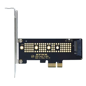 NVMe PCIe M.2 NGFF SSD на PCIe X1 Адаптер PCIe X1 на M.2 Поддержка карт 2230 2242 2260 2280 Размер NVMe M.2 SSD