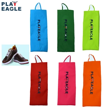 PLAYEAGLE 2023 В продаже Сумка для обуви для гольфа Нейлоновая водонепроницаемая сумка для мужчин и женщин Красочная портативная сумка для хранения обуви для путешествий