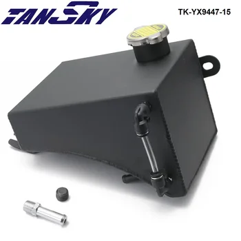 TANSKY Алюминиевый резервуар охлаждающей жидкости радиатора Комплект переливной бачок для Nissan 240SX S13 TK-YX9447-15
