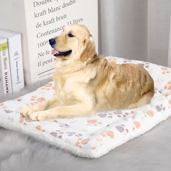 Tbelix Pet Спальный коврик Теплая кровать для собак Флисовое одеяло для домашних животных Наполнитель для кошачьего туалета Коврик для сна щенка Прекрасный матрас Подушка для собак и кошек