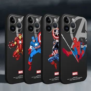 TPU Soft Marvel Spiderman Iron Man Чехол Матовая сумка Чехол для телефона LG K42 K40s K61 K50 G7 ThinQ G6 K50s K41s K52 G8 K62 K40 G8