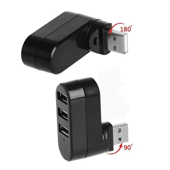 USB HUB Адаптер 3 порта USB Splitter Док-станция для Xiaomi PC Аксессуары для ноутбуков 2.0 HUB USB-аксессуары