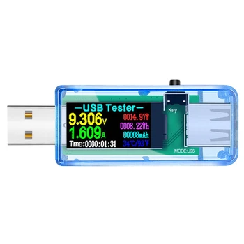USB Тестер постоянного тока Цифровой вольтметр Амперметр Напряжение Амперметр Детектор Мобильное зарядное устройство Индикатор