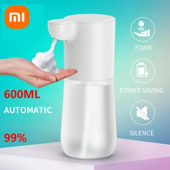 Xiaomi 2000 мАч USB Зарядка Автоматическая индукционная пенопластовая дозатор мыла Умная инфракрасная бесконтактная стиральная машина для рук для кухни Ванная комната