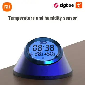 Xiaomi Smart Zigbee ЖК-датчик температуры и влажности Беспроводной детектор Интеллектуальная поддержка связи Alexa Google Home Supplies