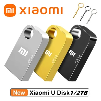  XIAOMI USB 3.0 Flash Drive Высокоскоростной флеш-накопитель Mini 1 ТБ U Диск Металлический Type-C Usb PenDrive 2 ТБ Карта памяти для хранения данных