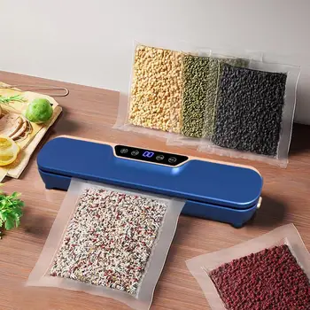 Автоматический вакуум для сохранения пищевых продуктов с ЖК-дисплеем Органайзер Инструмент для вакуумной упаковки Food Saver Вакуумные упаковщики Кухонные инструменты