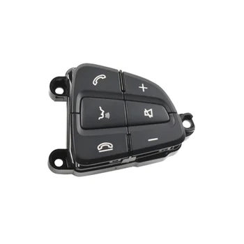  Автомобильная черная правая кнопка рулевого колеса в сборе Накладка на отделку для автомобильных аксессуаров GLS