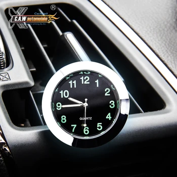 Автомобильные часы Светящиеся Авто Орнамент Автомобильные аксессуары для Mercedes Benz BMW Hyundai Kia Honda Toyota Volkswagen Ford Volvo Lexus