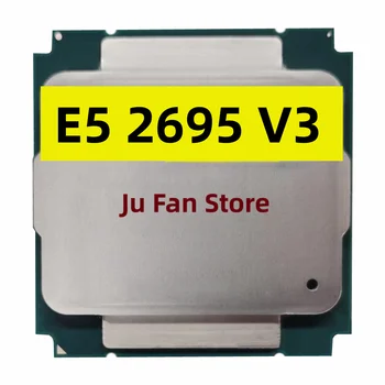 б/у Xeon E5 2695 V3 SR1XG E5-2695V3 2,3 ГГЦ 35 МБ 14 ядер E5-2695 V3 LGA2011-3 120 Вт Процессор E5 2695V3 бесплатная доставка