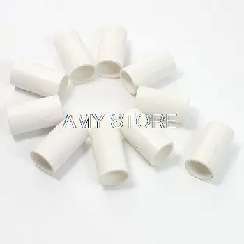 Белые трубные муфты из ПВХ Прямые соединители труб диаметром 16 мм