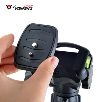Быстросъемная QR-пластина для штатива для WEIFENG WT 3520, совместимая с 3150 Yunteng VCT