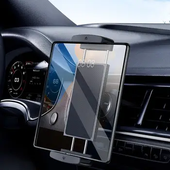  Гравитационный автомобильный держатель для вентиляционного отверстия Подставка для громкой связи 6,1-6,9 дюйма Большой экран для Galaxy Z Fold 3 Z Fold 2 Z Fold IPad Minis GPS